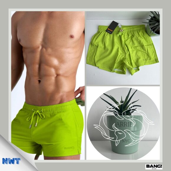 BANG! - FINE LIME - Men's Show Shorts - PRICE FIRM